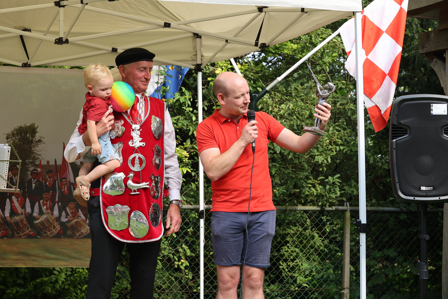 Verslag van de eerste dag van het Gildeweekend georganiseerd door Gilde Sint Margaretha